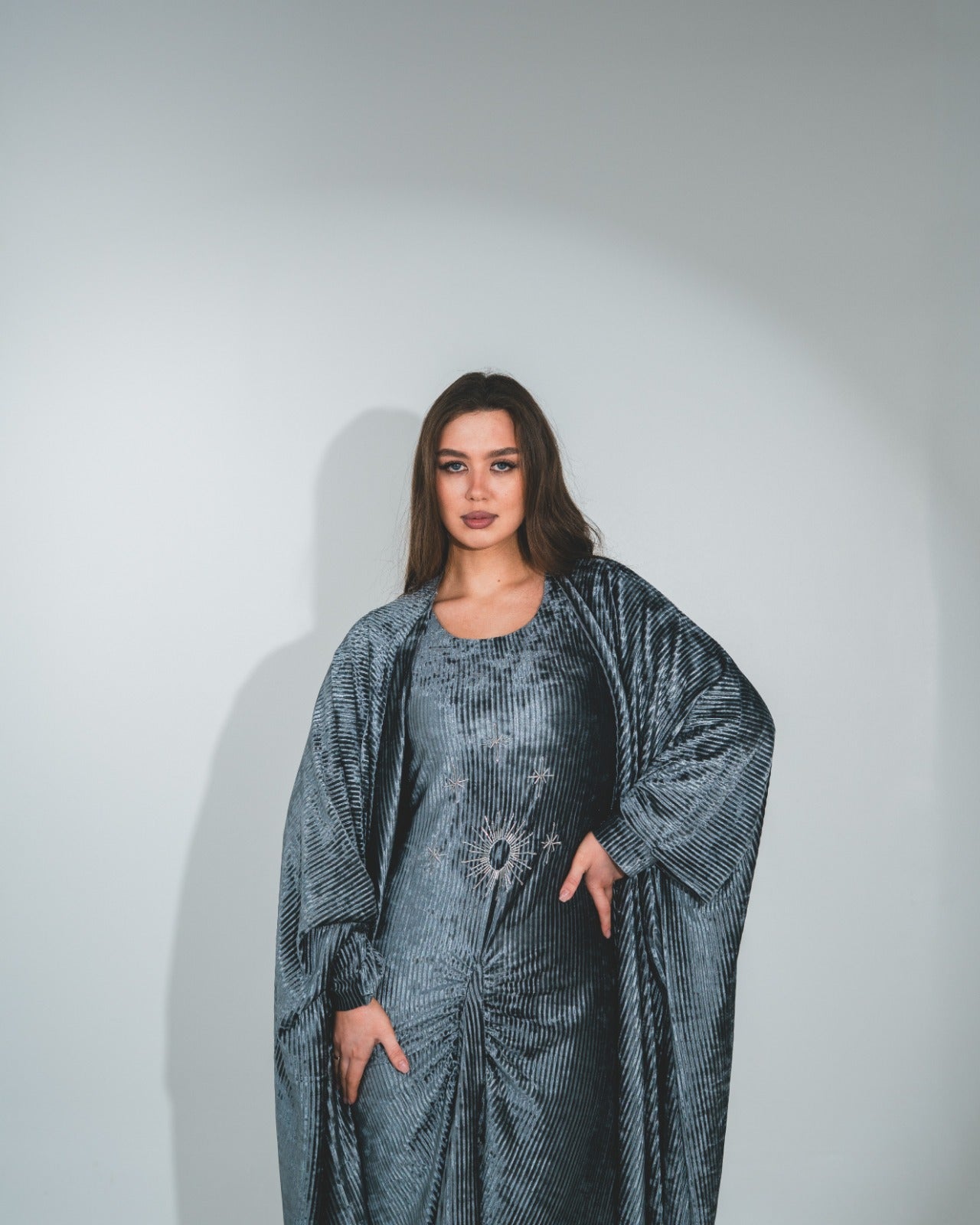 أزرق رمادي فولاذي