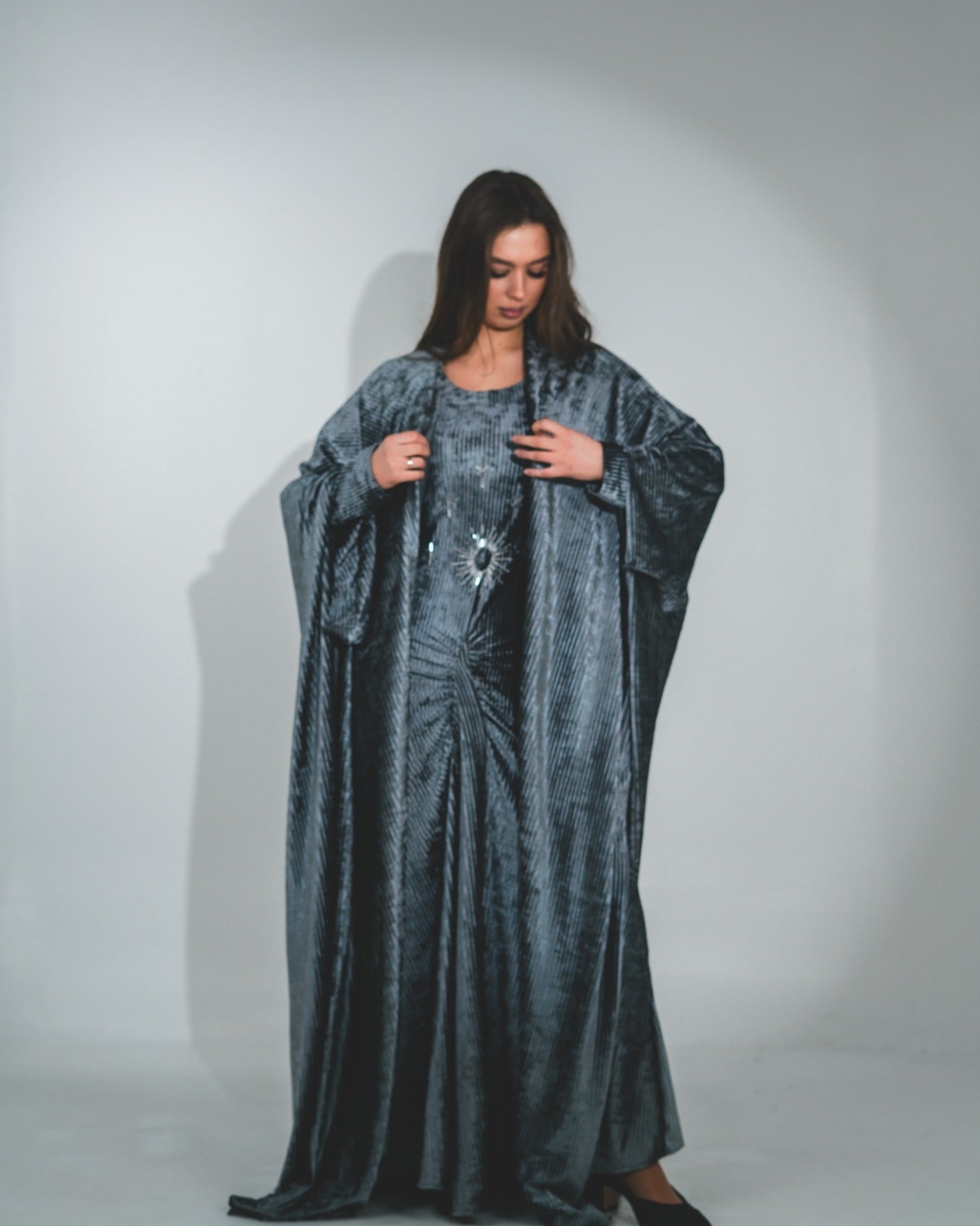 أزرق رمادي فولاذي